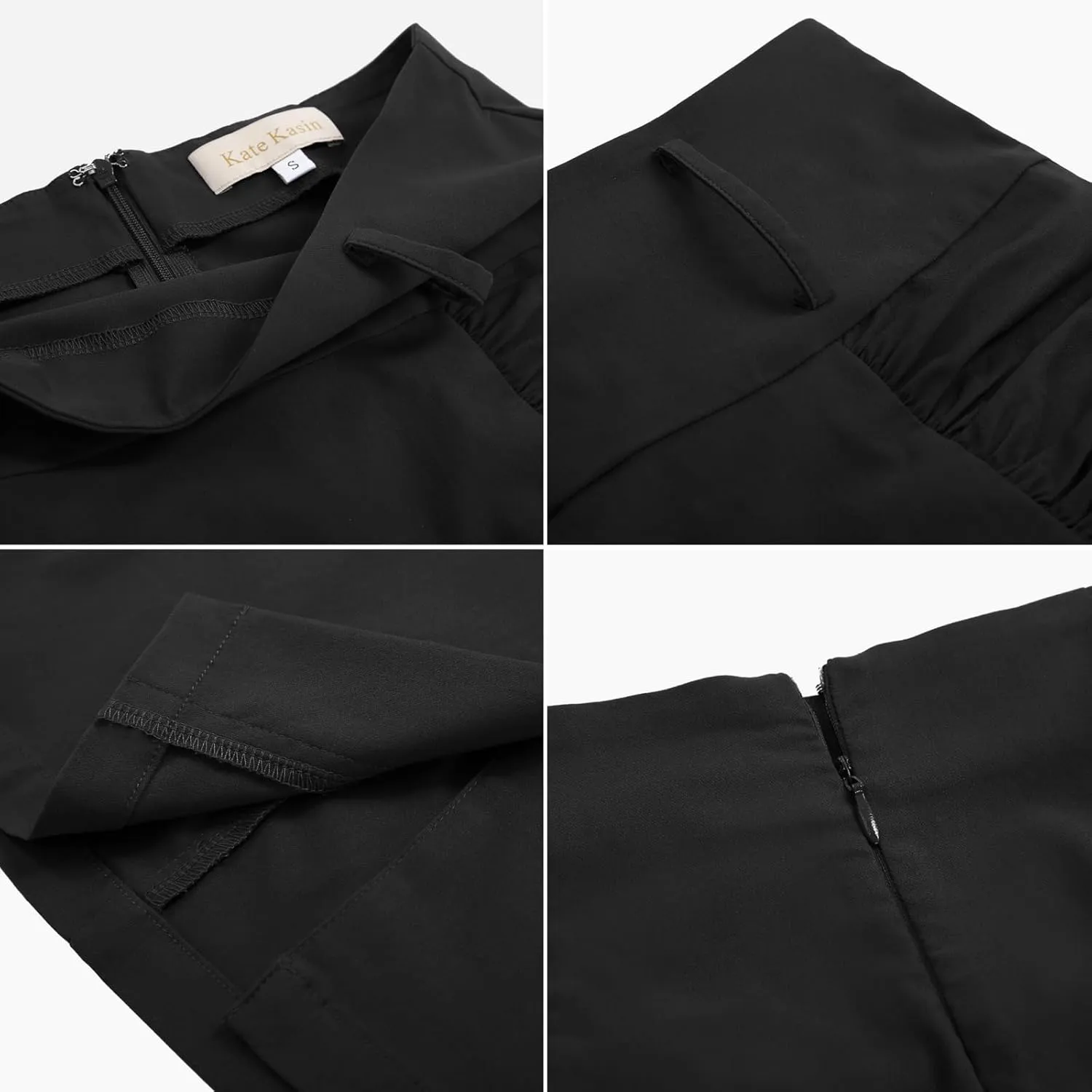 Belle Poque Women Pencil Skirt High Waisted Midi Pencil Skirt with Belt