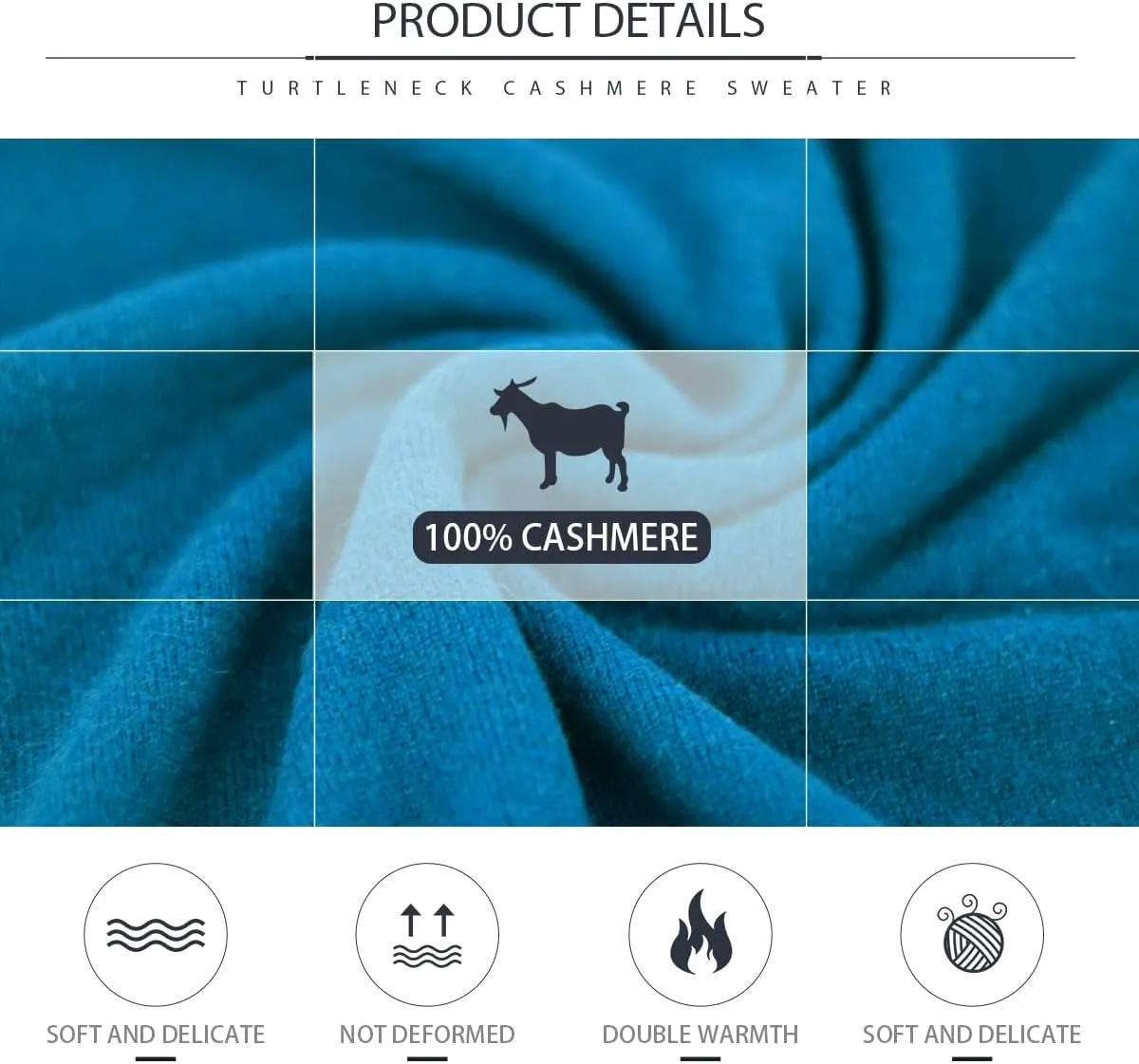 Cashmere Sweaters for Women,100% Cashmere Long Sleeve Sweaters Crew Neck Solid Pullover Jumpers Tops