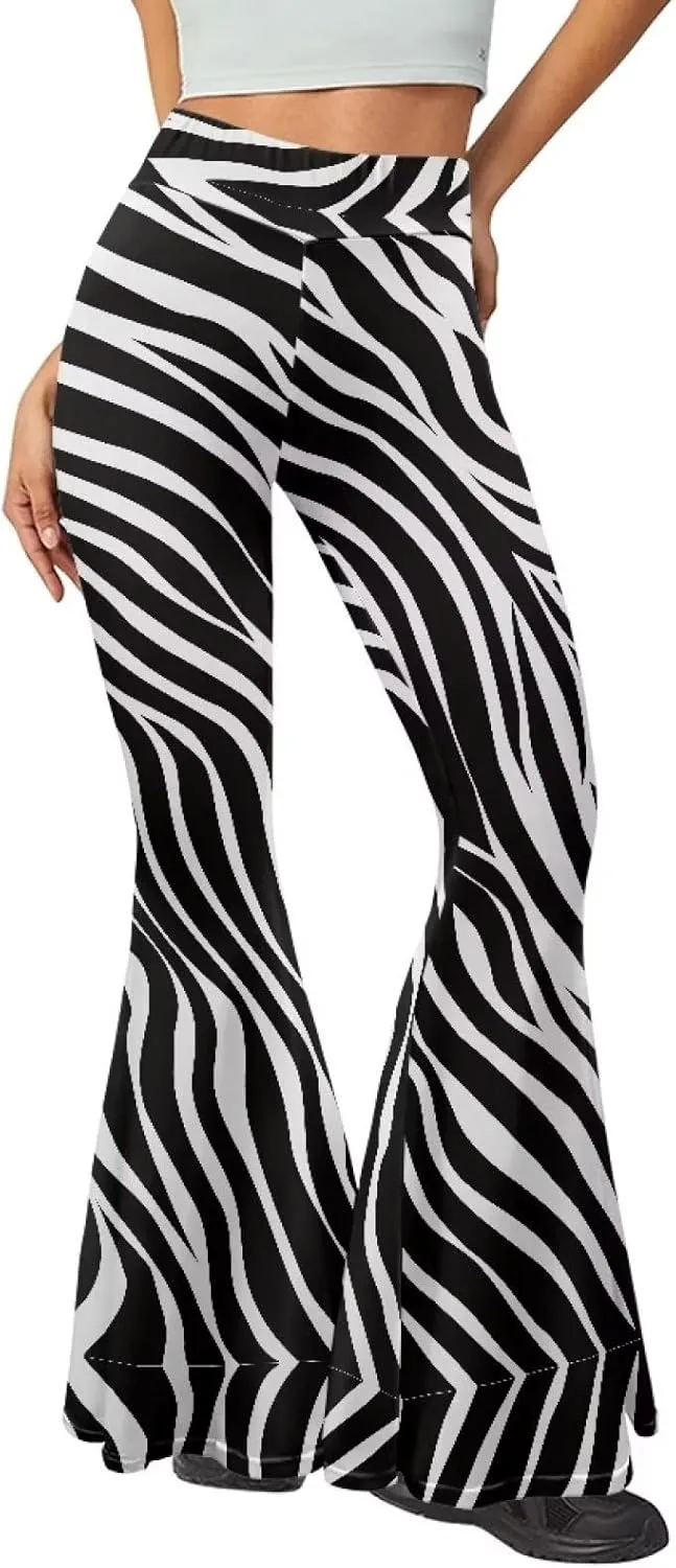 DISNIMO Women's Bootcut Yoga Pants Tummy Control Workout Bootleg Yoga Pants S-2XL