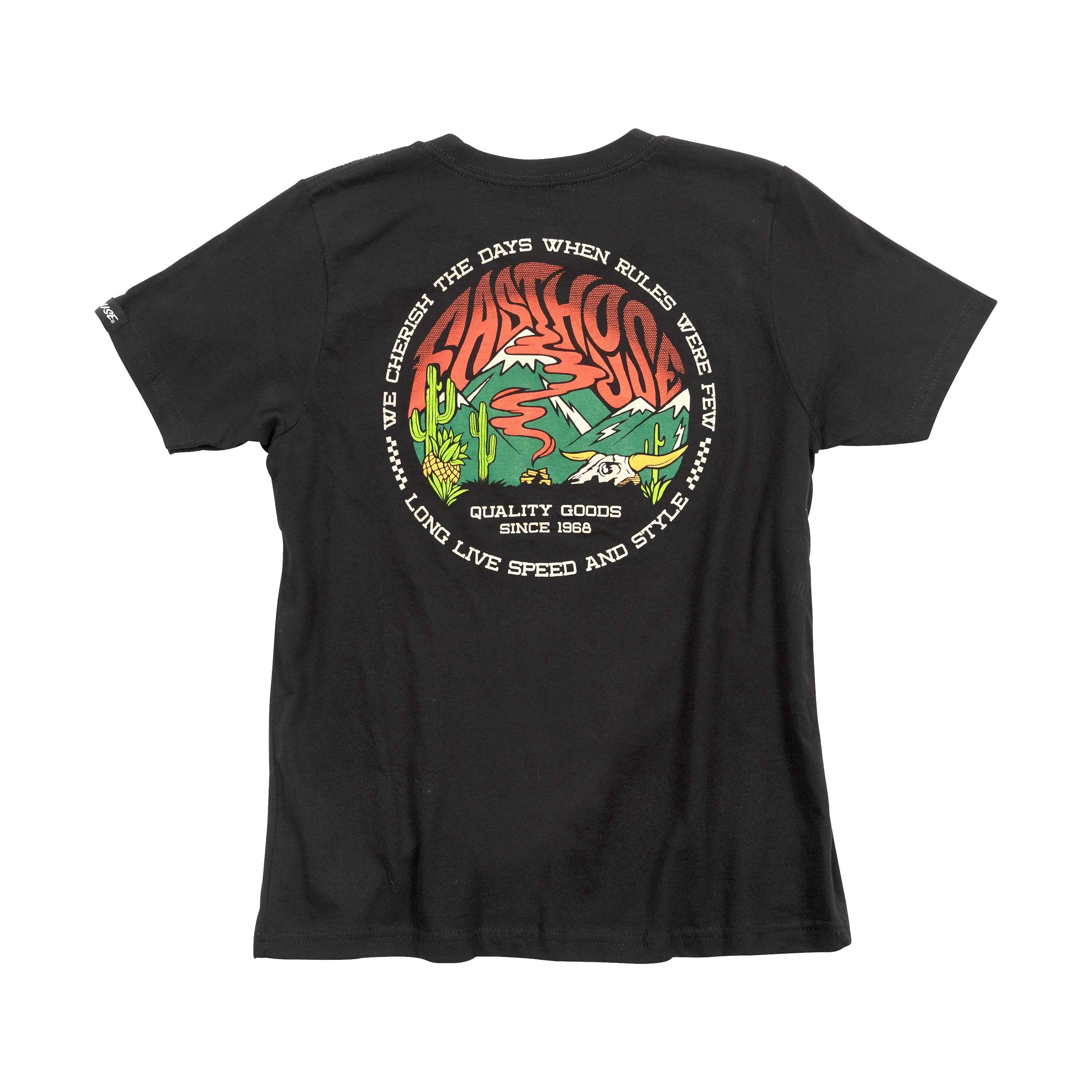 Fasthouse Youth Nomad Tee - Black