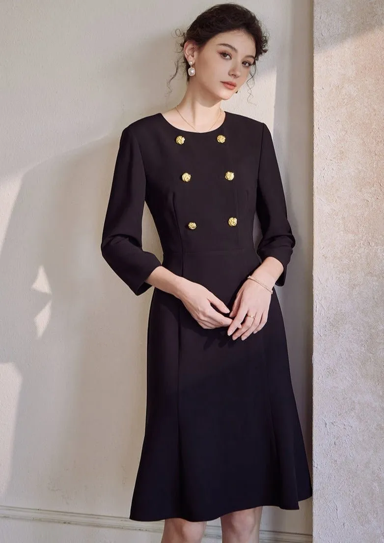 FISHTAIL SLIM DRESS