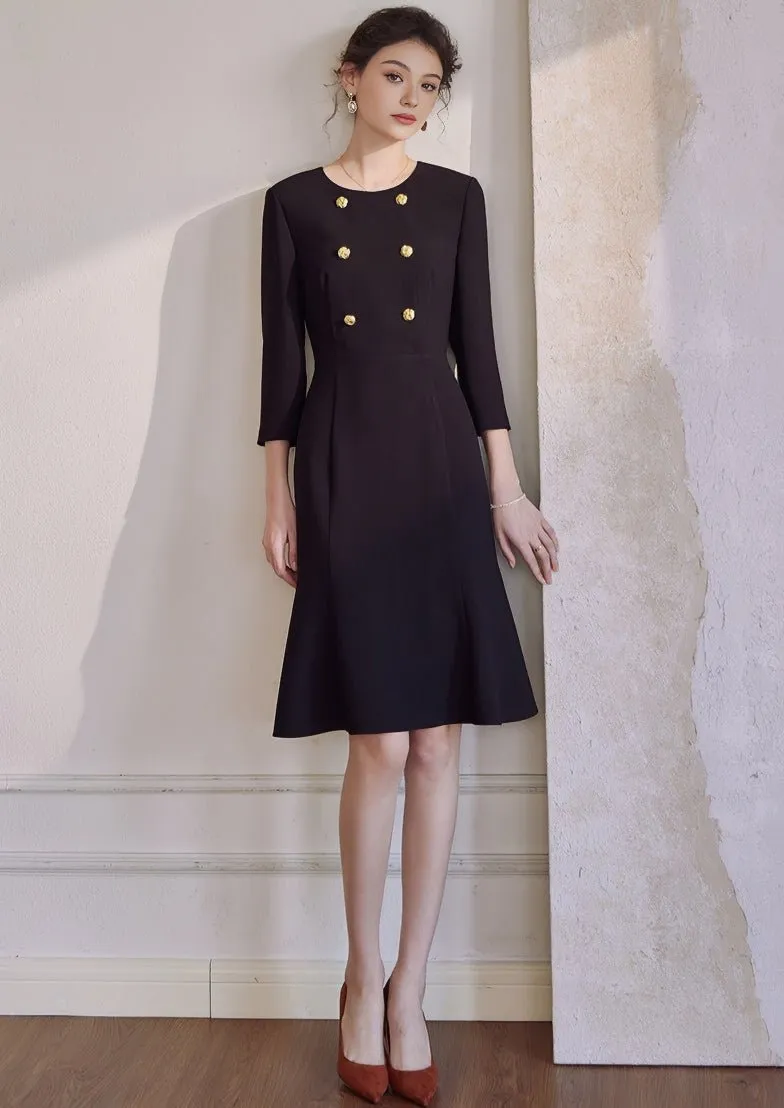 FISHTAIL SLIM DRESS