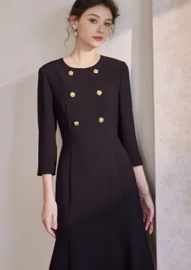 FISHTAIL SLIM DRESS