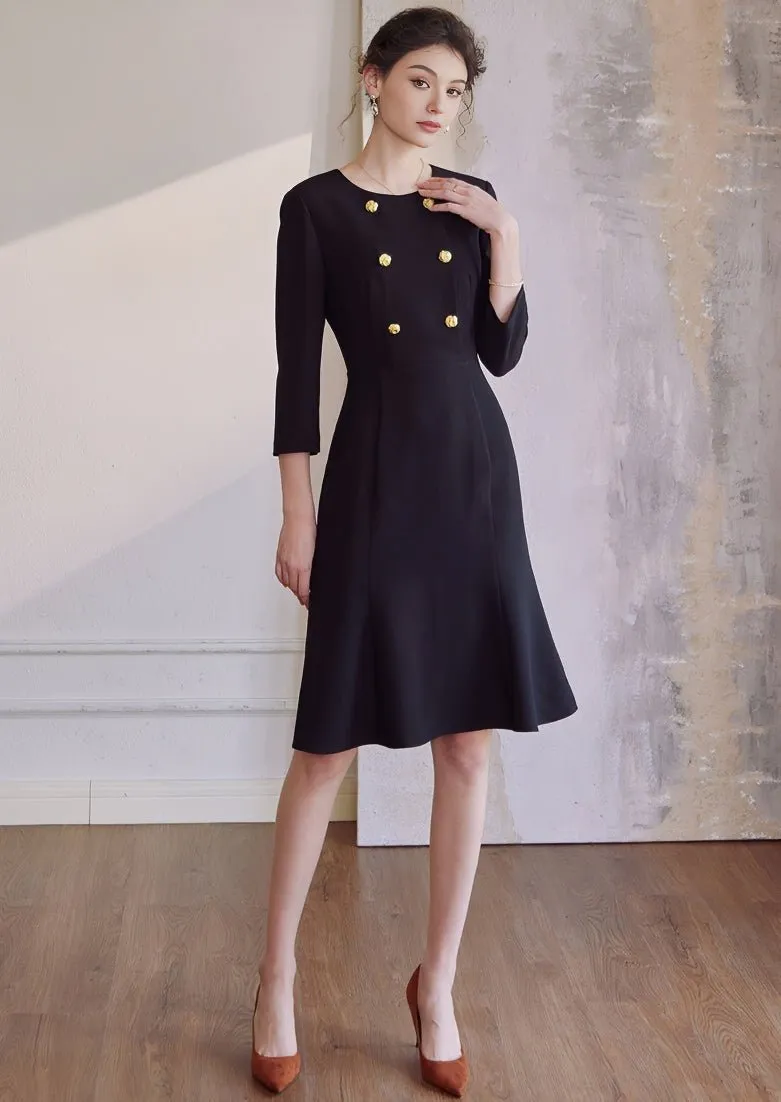 FISHTAIL SLIM DRESS