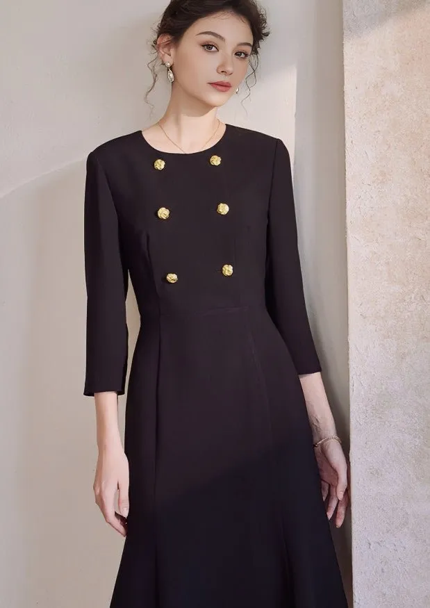FISHTAIL SLIM DRESS