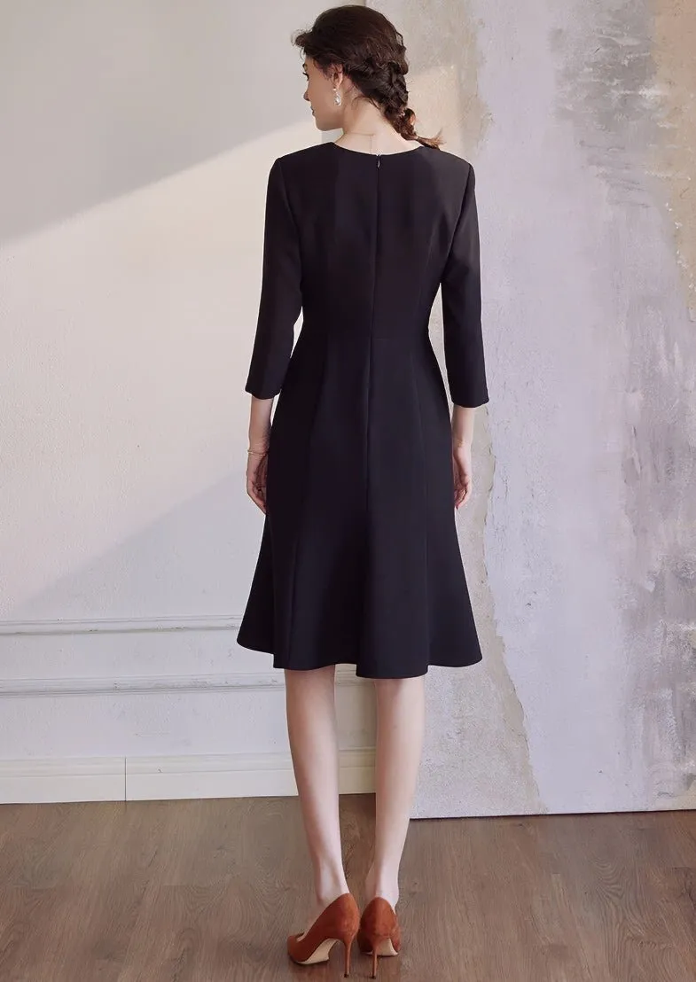 FISHTAIL SLIM DRESS