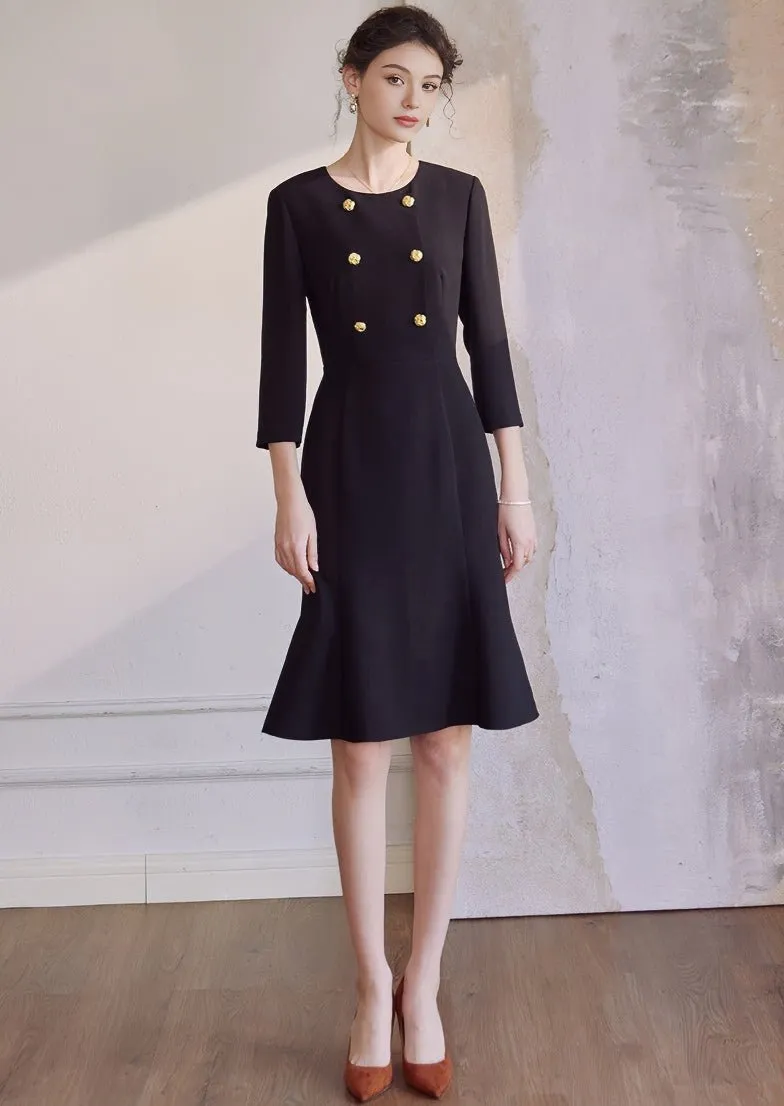 FISHTAIL SLIM DRESS
