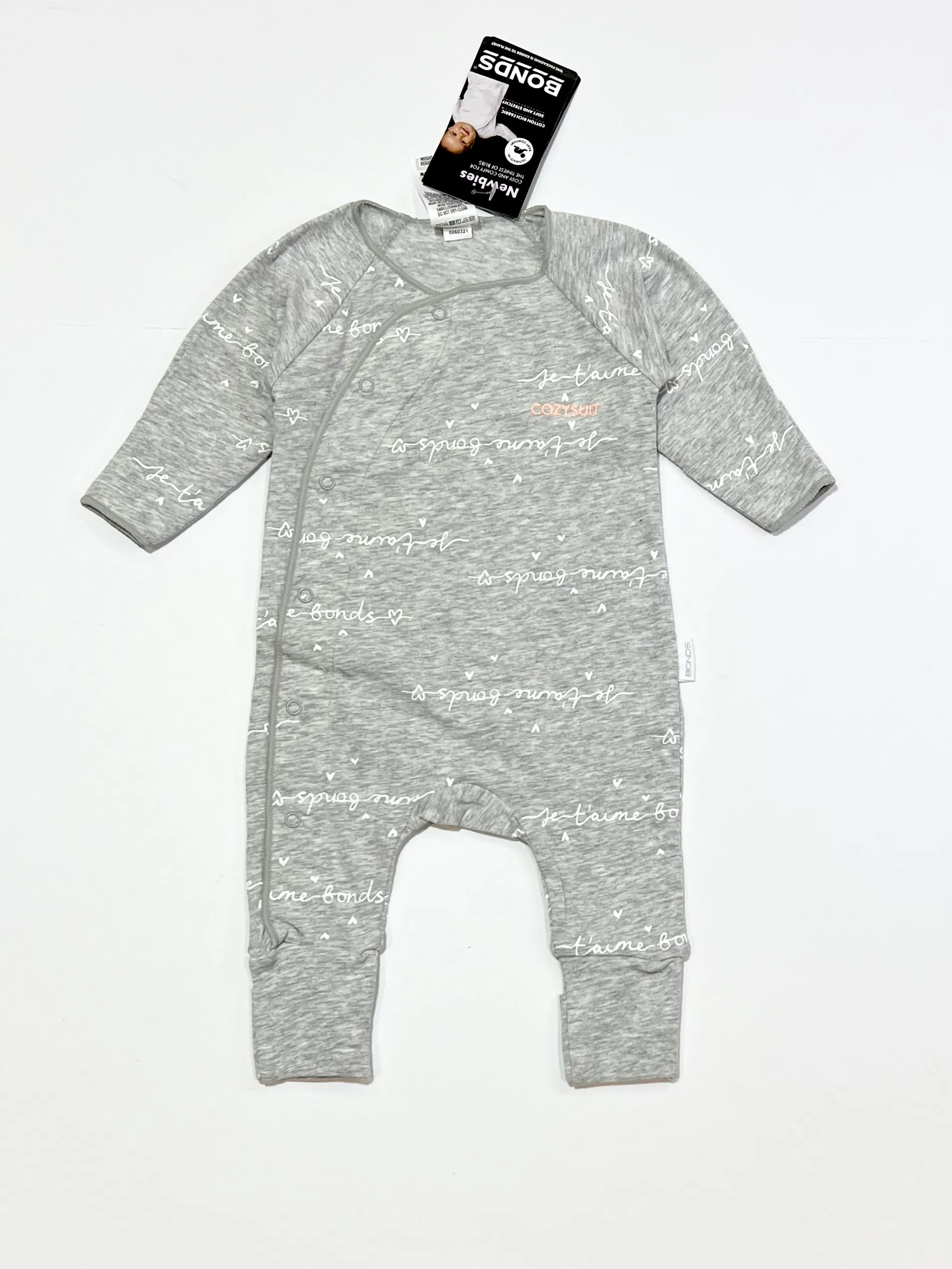 Grey Cosysuit brand new - Size 0000