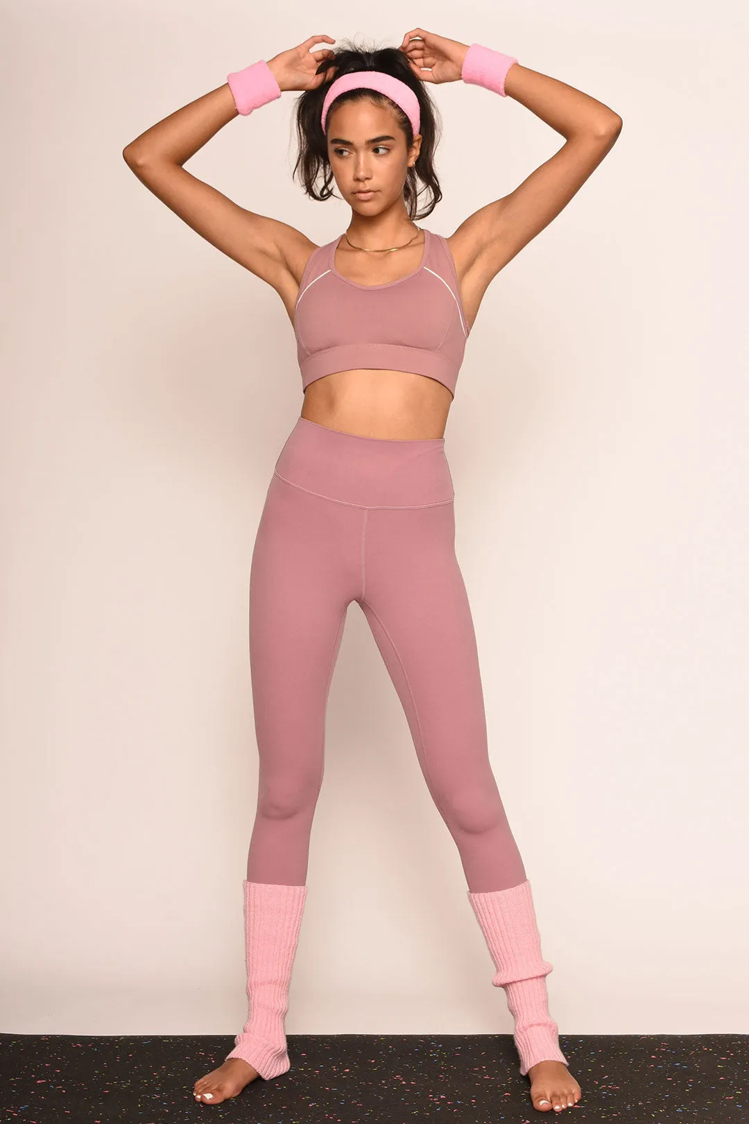 High-Support Padded Adjustable Sports Bra