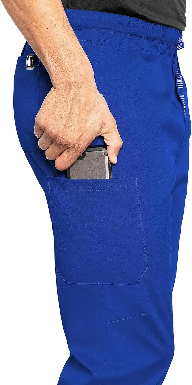 Med Couture Bowen Scrub Jogger Pants for Men - Perfect for Casual Wear and Active Lifestyles MC7777