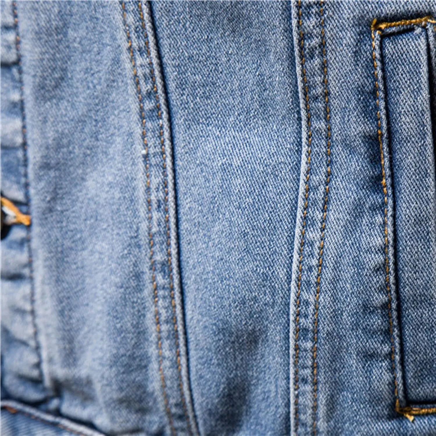 Men's Distressed Denim Jacket Vintage Plus Size Button Down Jean Coat Casual Long Sleeve Trucker Jackets Outwear