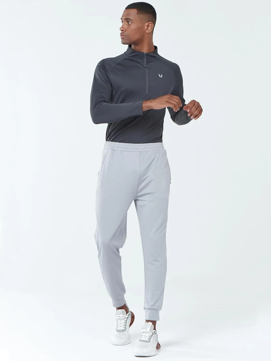 NORTHYARD Men's Athletic Running Joggers Lightweight Workout Gym Pants Jogging Pants Mesh Sweatpants