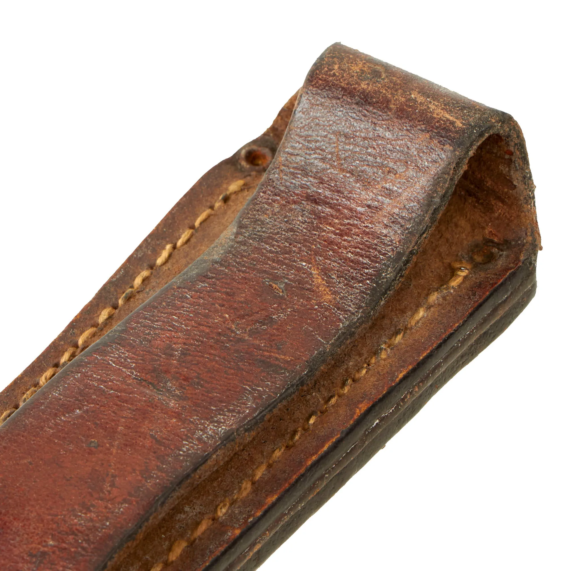 Vintage U.S. WWI Model 1918 Mark 1 Trench Knife with Custom Modified Scabbard - Featured in Greg Aloisios Model 1918 Mark I Trench Knife and Variations