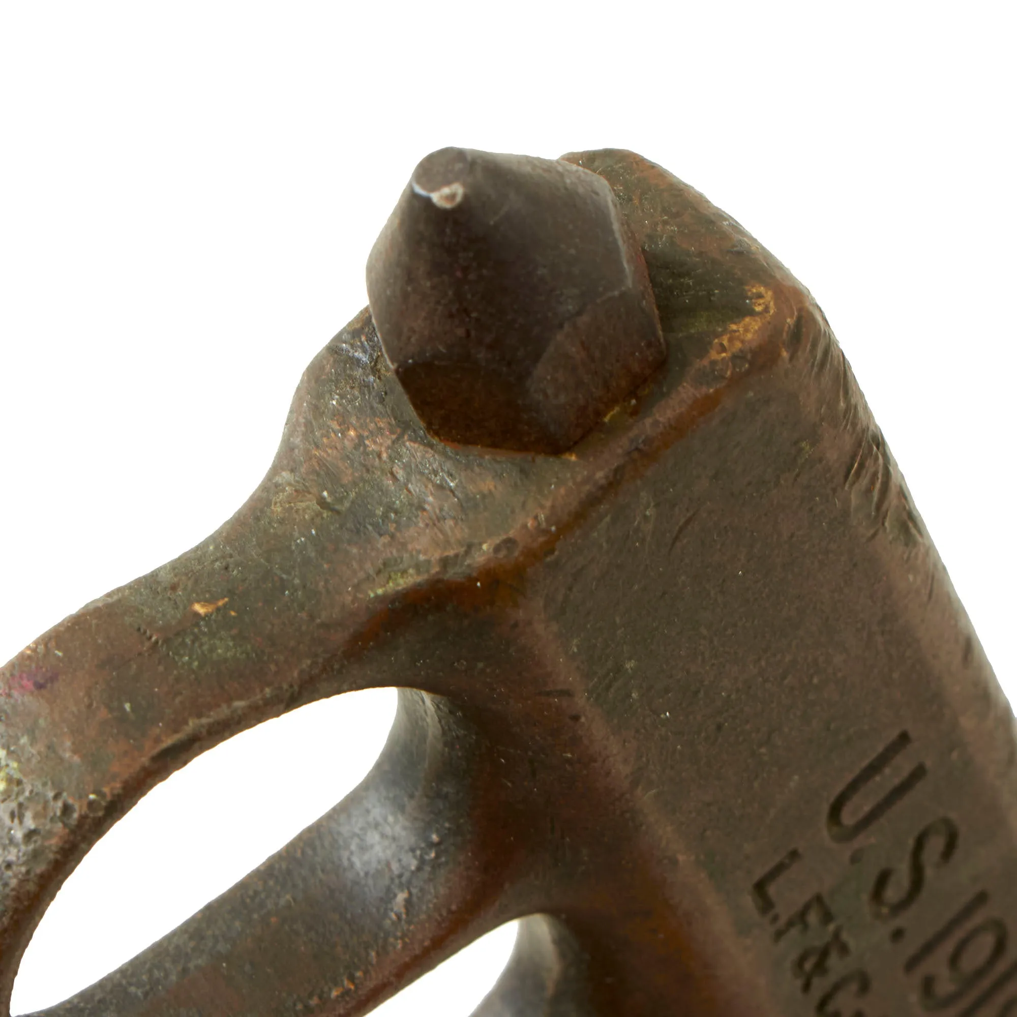 Vintage U.S. WWI Model 1918 Mark 1 Trench Knife with Custom Modified Scabbard - Featured in Greg Aloisios Model 1918 Mark I Trench Knife and Variations