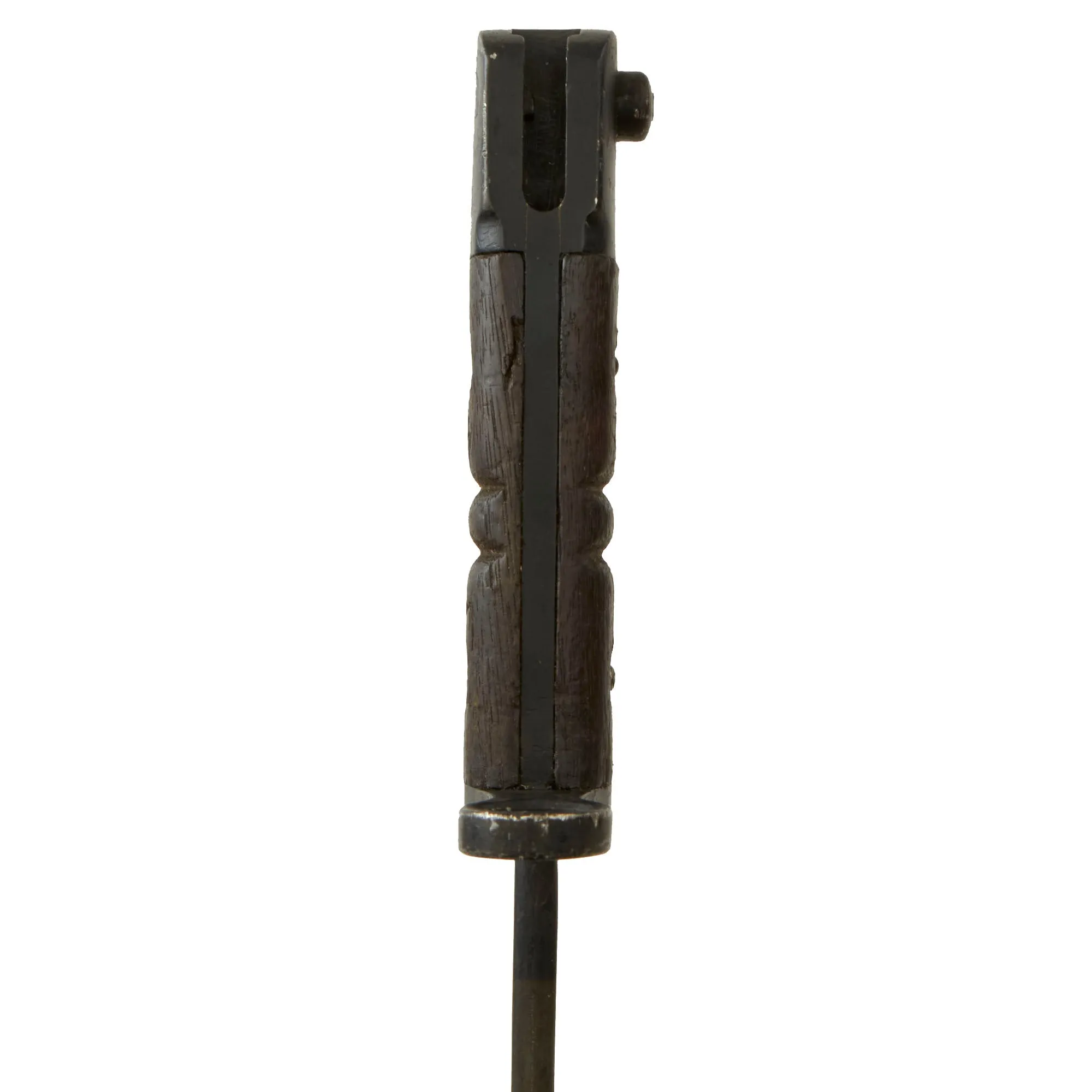 Original U.S. WWI P1913 Enfield Rifle & Trench Gun Bayonet by Remington with Scarce First Pattern M1917 Maxim Patent Scabbard - Dated 1917