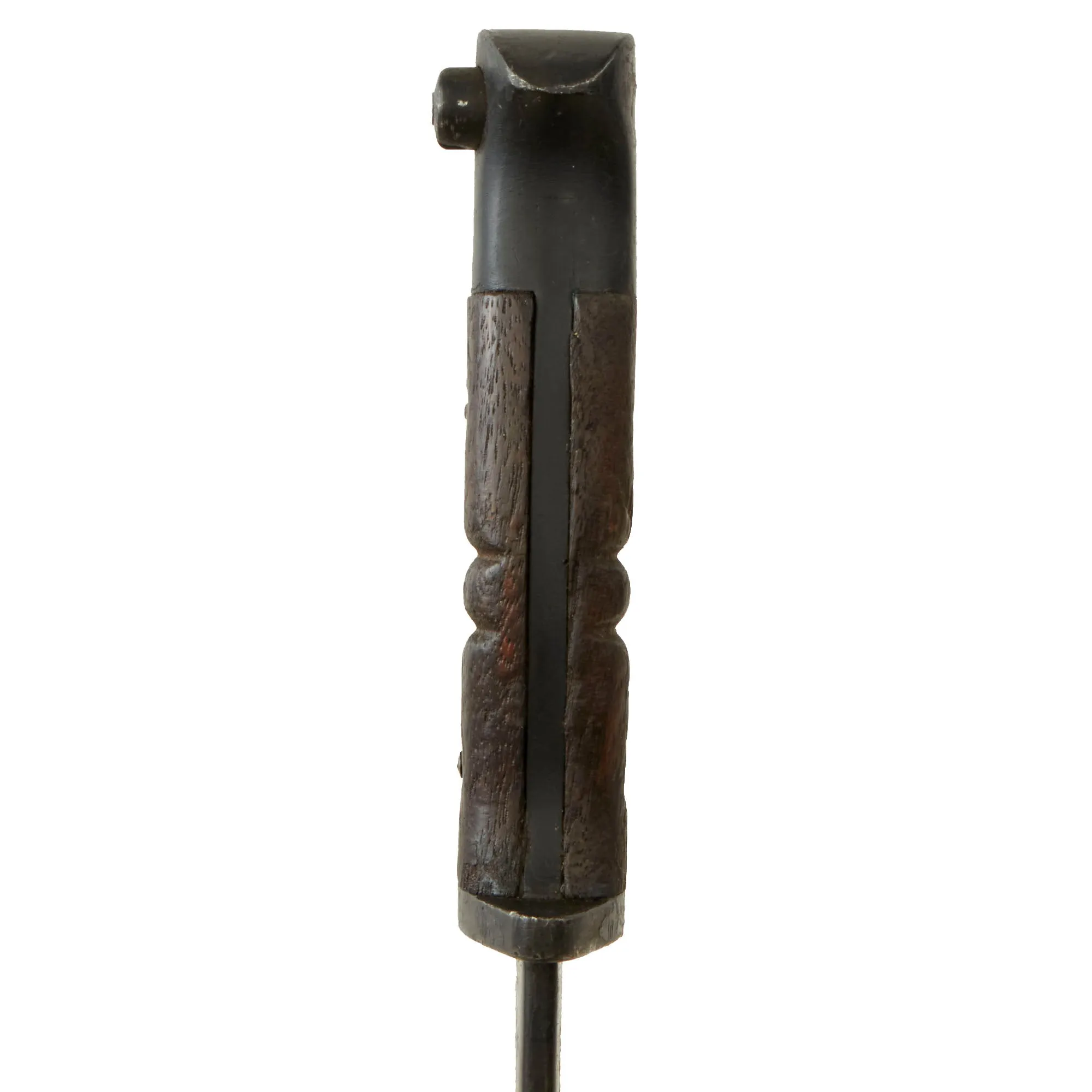 Original U.S. WWI P1913 Enfield Rifle & Trench Gun Bayonet by Remington with Scarce First Pattern M1917 Maxim Patent Scabbard - Dated 1917