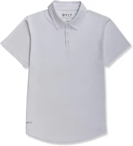 Performance Drop-Cut Polo Men's Shirt - Classic Fit, Collared Shirt for Men - Active & Casual Comfort Wear - Lightweight