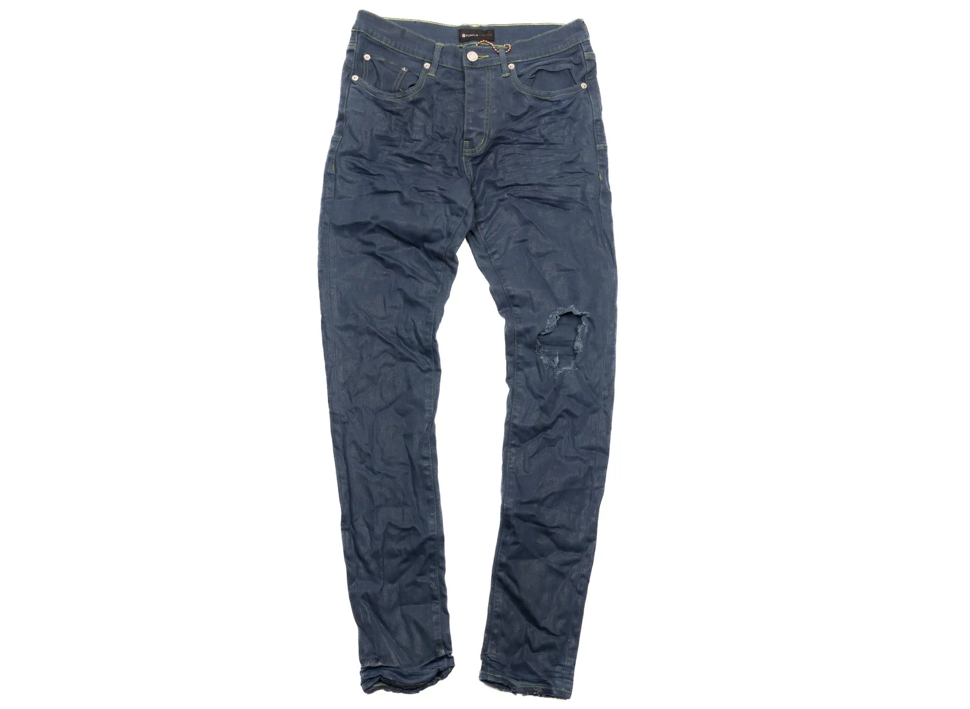 Purple Brand Contrast Stitch Jeans