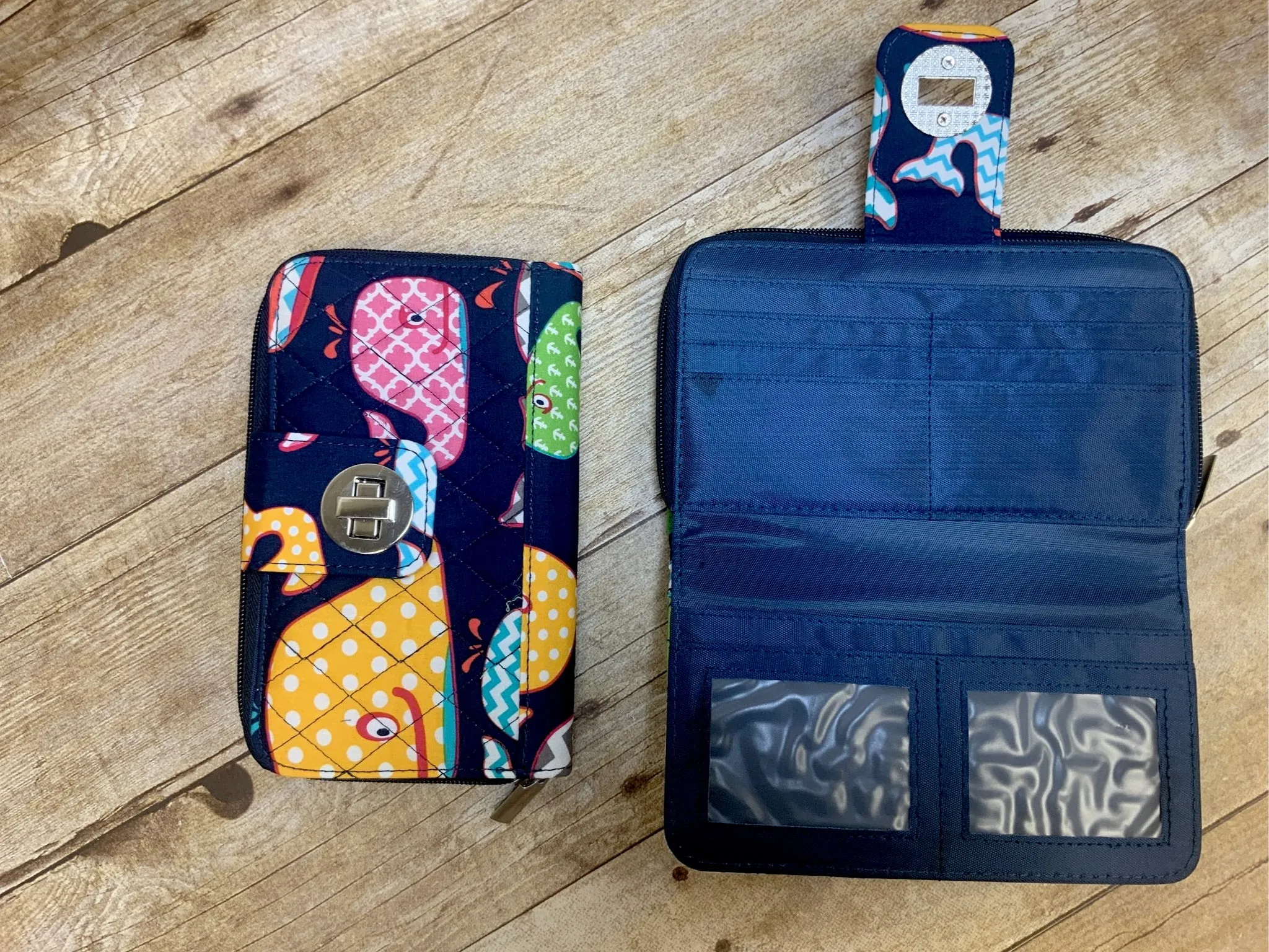 Quilted Organizer Clutch Wallet (NGIL Brand)