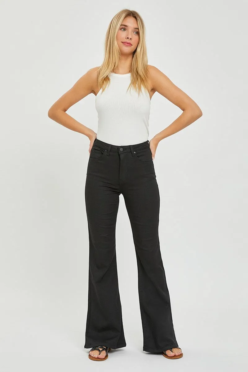 Risen Brand Black Flare Jeans