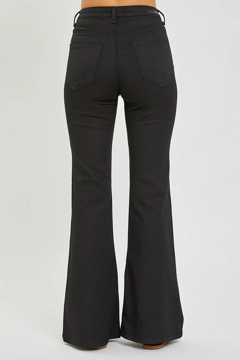 Risen Brand Black Flare Jeans