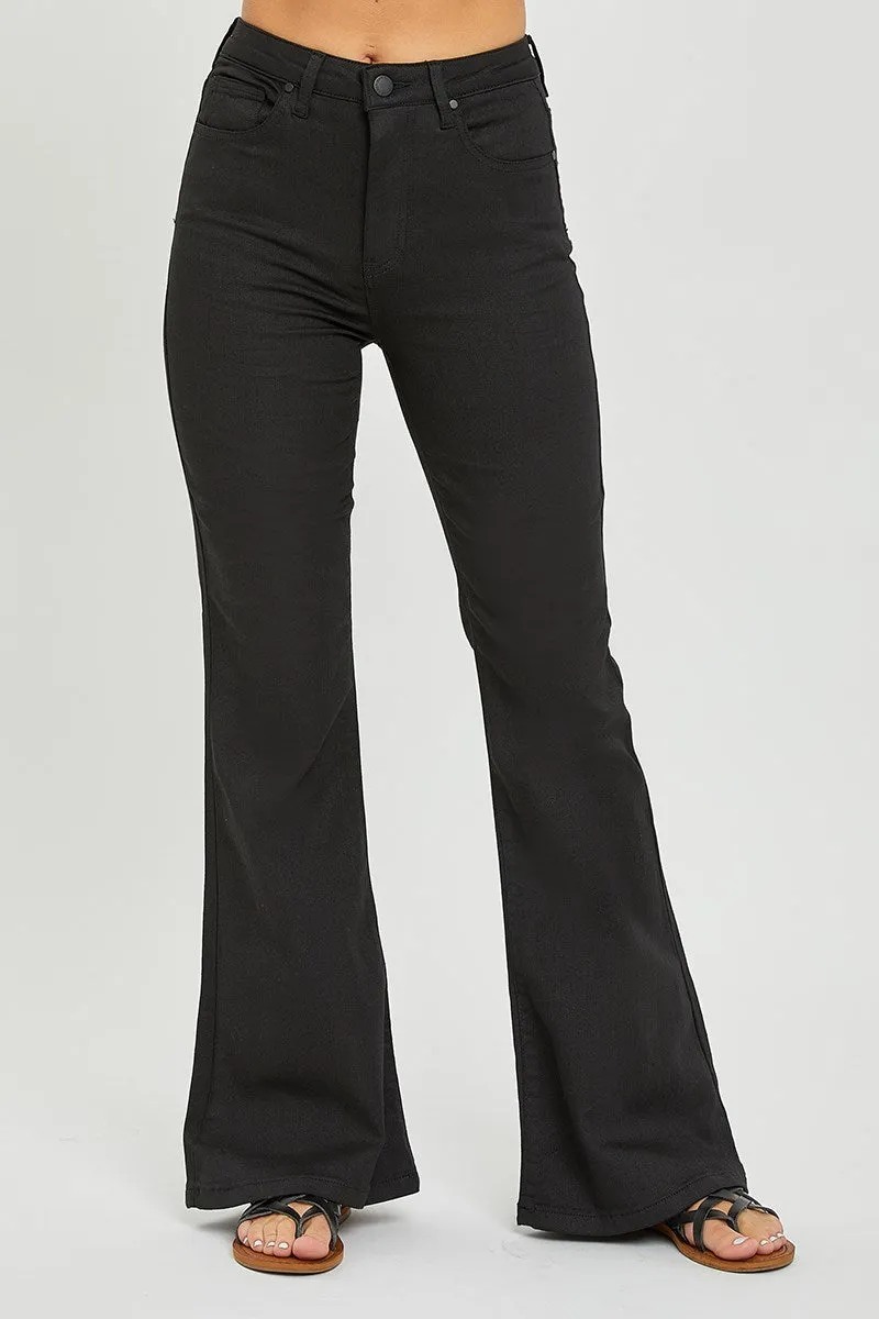 Risen Brand Black Flare Jeans