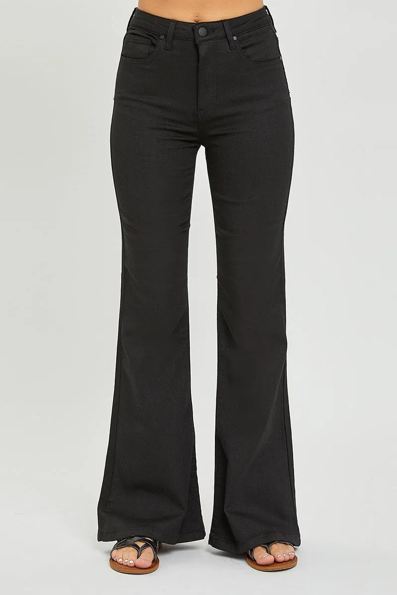 Risen Brand Black Flare Jeans